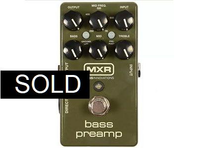 MXR M81 Bass Preamp